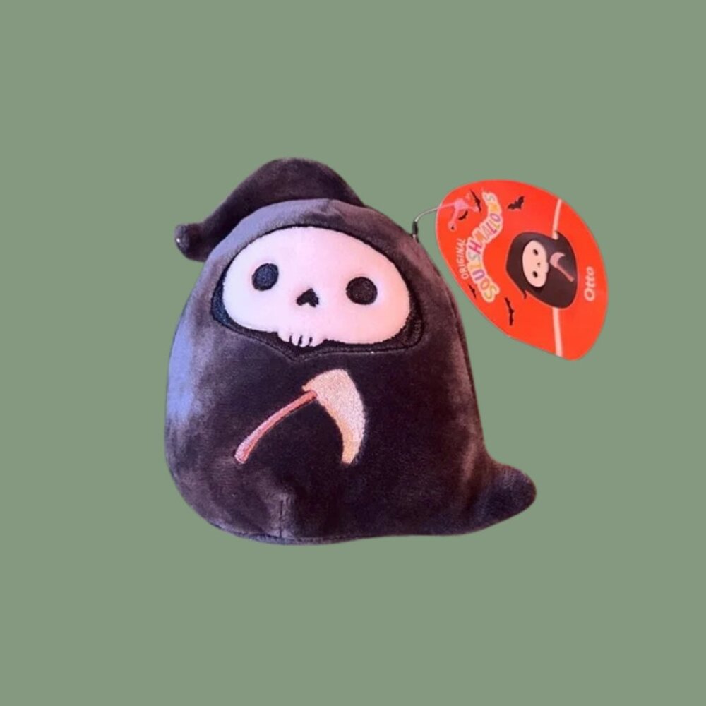 BNWT Otto the Grim Reaper Squishmellow